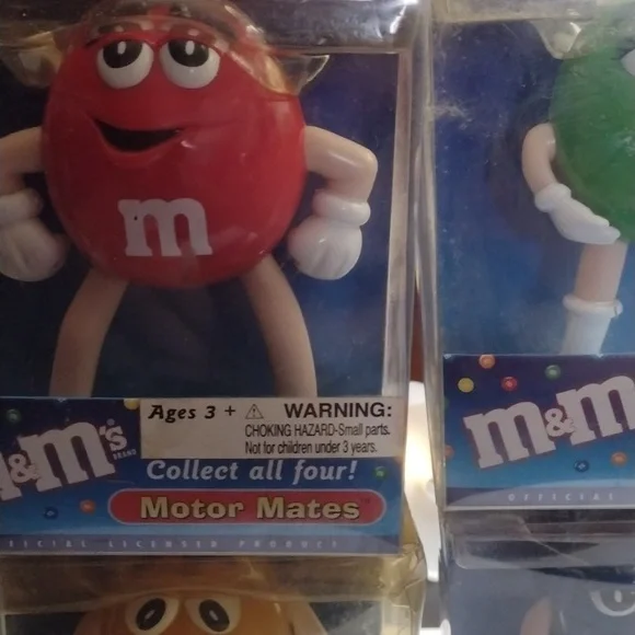 M&M's Red Motor Mates Collectible 3/4 - Picture 4 of 4